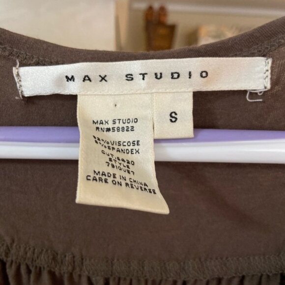 Olive Green Midi Dress - Picture 3 of 4